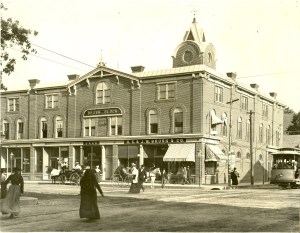 The Brush Block Built 1889