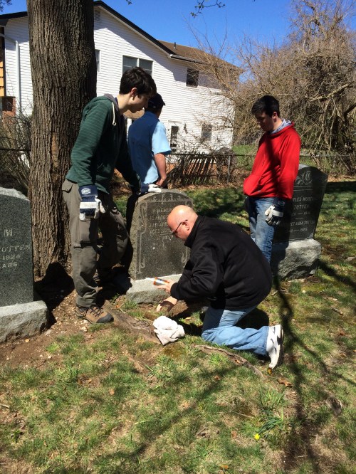 Scouts resetting one of the Markers