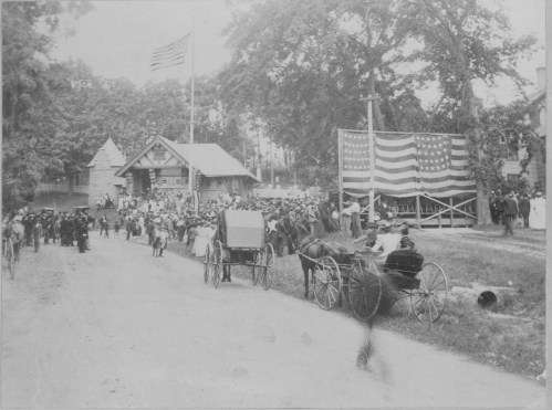 The July 4, 1894 dedication of the new memorial